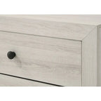 Annis 4 Piece White Platform Bedroom Set