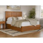 Felicity Platform Bed with Panel Footboard and Twin XL Trundle