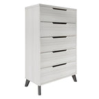 CraftPorch Chic and Vintage Wooden Chest with 5 drawers