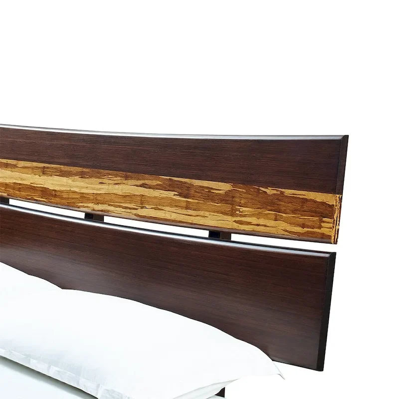 Sarah California King Platform Bed, Golden