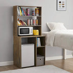 Yak About It - Mini Fridge Dorm Station with Top Shelf by DormCo