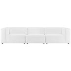 Mingle Vegan Leather 3-Piece Sectional Sofa