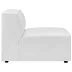 Mingle Vegan Leather 3-Piece Sectional Sofa