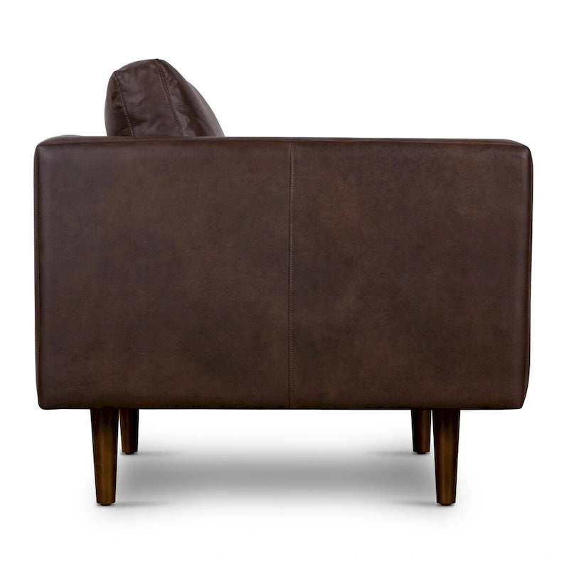 Poly and Bark Napa Lounge Chair - Genuine Italian Leather