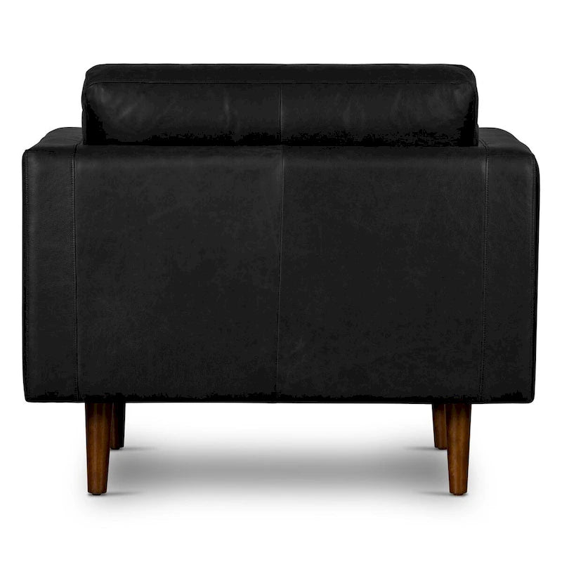 Poly and Bark Napa Lounge Chair - Genuine Italian Leather