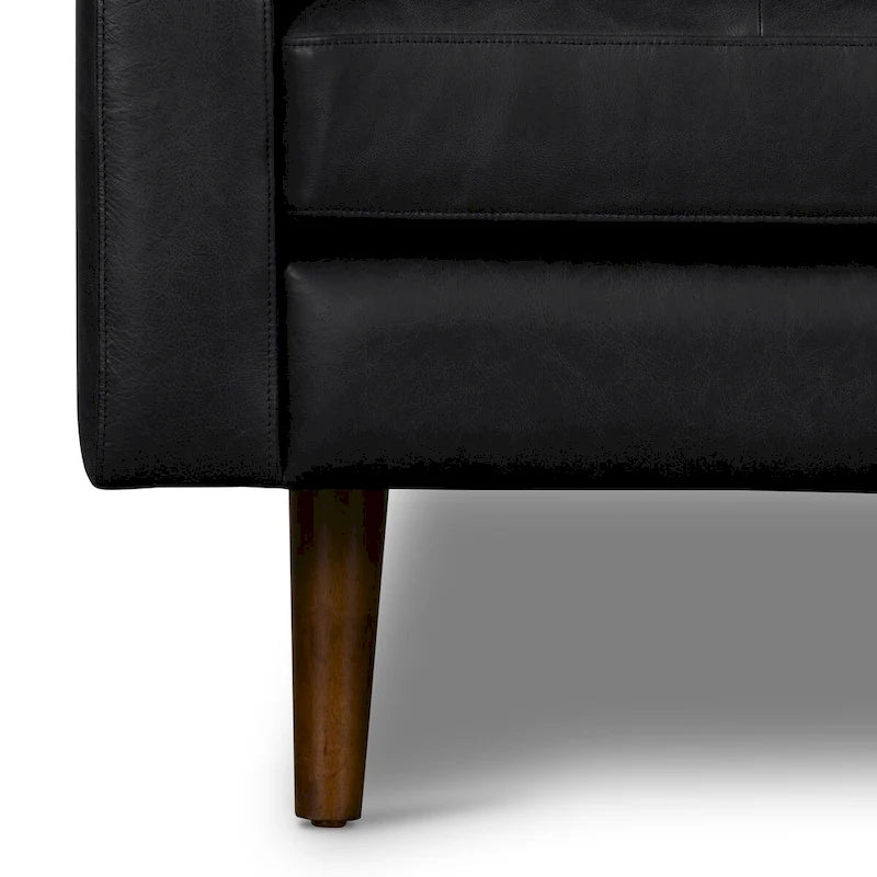Poly and Bark Napa Lounge Chair - Genuine Italian Leather