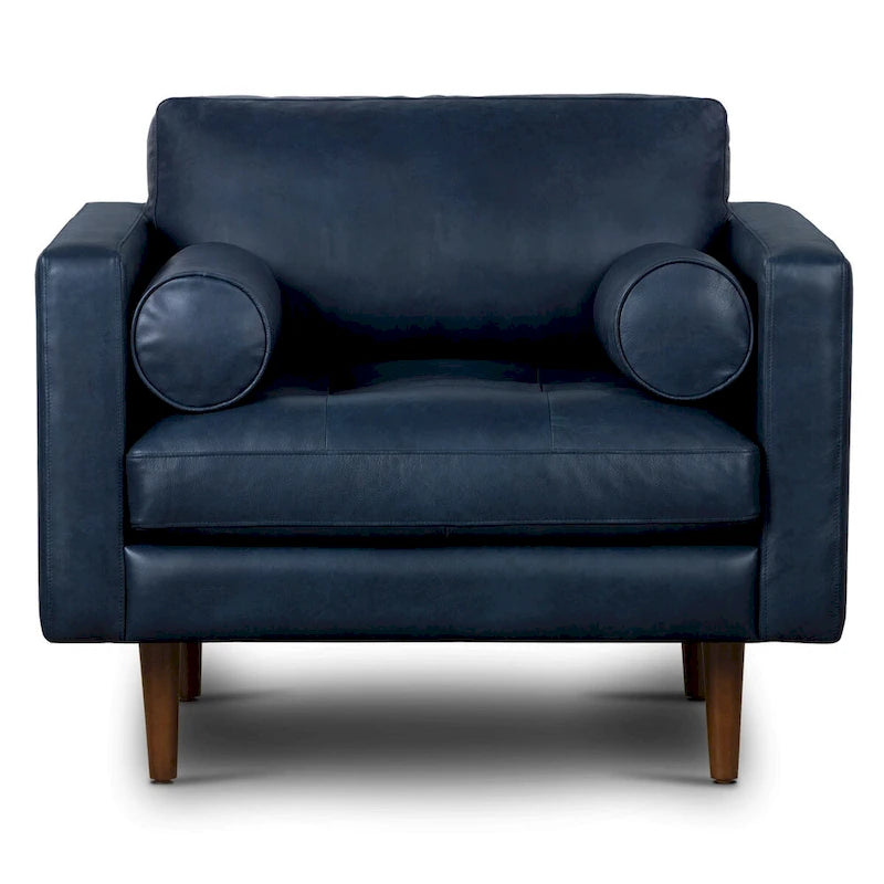 Poly and Bark Napa Lounge Chair - Genuine Italian Leather