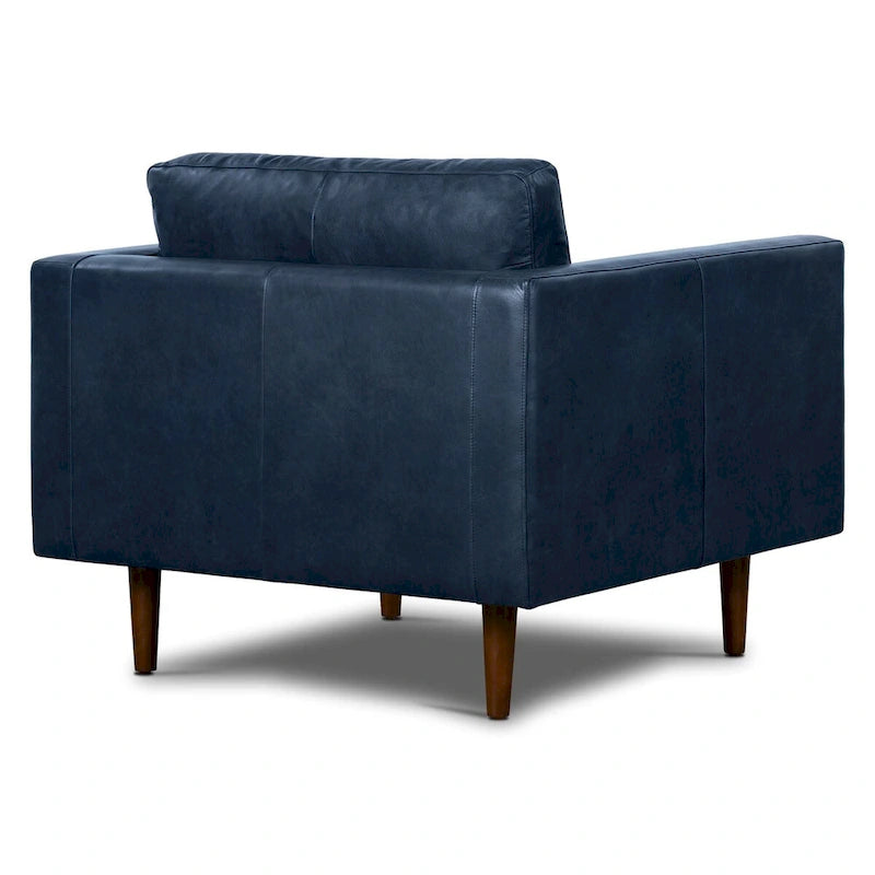 Poly and Bark Napa Lounge Chair - Genuine Italian Leather