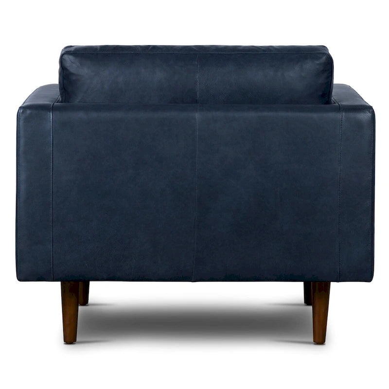 Poly and Bark Napa Lounge Chair - Genuine Italian Leather