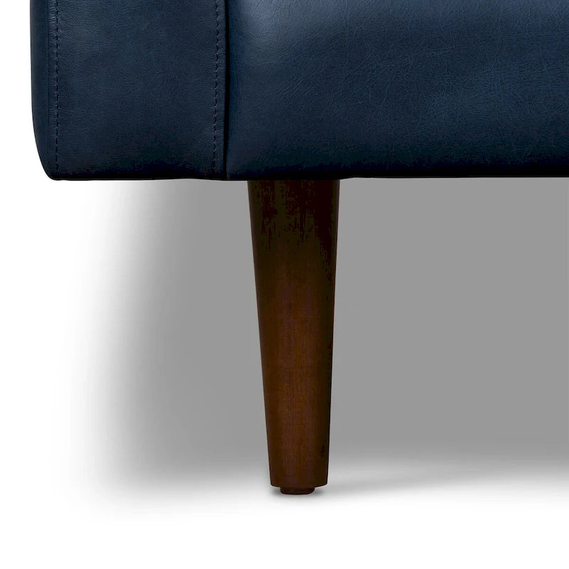 Poly and Bark Napa Lounge Chair - Genuine Italian Leather