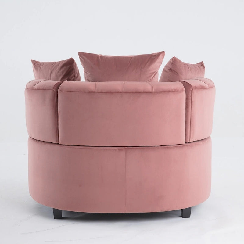 Accent Chair / Classical Barrel Chair for living room / Modern Leisure Chair