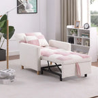 Convertible Sleeper Sofa Chair Bed with Pillow