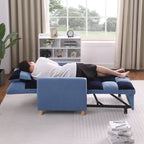 Convertible Sleeper Sofa Chair Bed with Pillow
