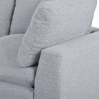 Merax Modern Large U-Shape Sectional Sofa, 2 Large Chaise with Removable Ottomans