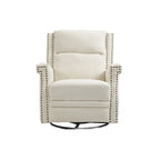 Swivel Manual Recliner Chair 360 Degree Leisure Arm Chair, Nursery Rocking Chairs