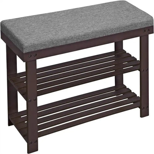 3-Tier Shoe Rack - 11.4D x 28W x 19.3H