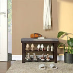 3-Tier Shoe Rack - 11.4D x 28W x 19.3H