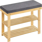 3-Tier Shoe Rack - 11.4D x 28W x 19.3H