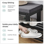 3-Tier Shoe Rack - 11.4D x 28W x 19.3H