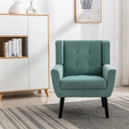 Modern Soft Velvet Ergonomics Accent Chair Living Room Chair Bedroom Chair Home Chair With Black Legs