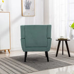 Modern Soft Velvet Ergonomics Accent Chair Living Room Chair Bedroom Chair Home Chair With Black Legs