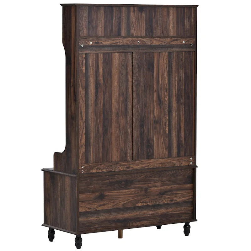 Hall Tree with 4 Hooks