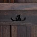 Hall Tree with 4 Hooks