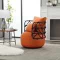 Upholstered Swivel Accent Chair Living Room Chair