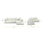 Poly and Bark Marcel Corner Sectional