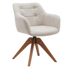 Suede Swivel Armchair Office Accent Arm Chair