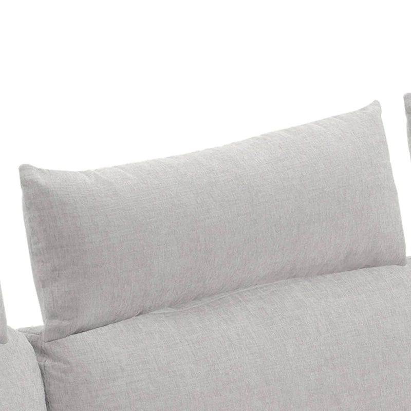 89 Chenille Sectional Sofa Couch With Extra Wide Chaise For Livingroom