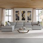 Cloud Modular Sectional Sofa,Down Filled Comfort Sofa Couch for Living Room