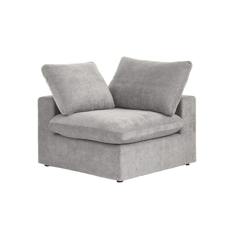 Cloud Modular Sectional Sofa,Down Filled Comfort Sofa Couch for Living Room