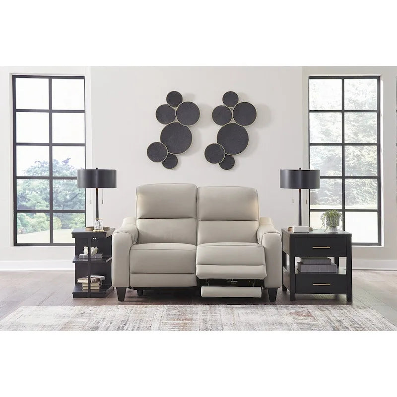 Signature Design by Ashley Mercomatic Power Reclining Loveseat - 62W x 40D x 42H