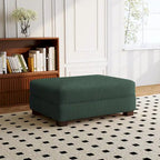 Sofa Corduroy Ottoman with Soild Wood