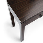 WYNDENHALL Essex SOLID WOOD 60 inch Wide Contemporary Wide Console Sofa Table - 60 x 15 x 29.5