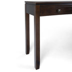 WYNDENHALL Essex SOLID WOOD 60 inch Wide Contemporary Wide Console Sofa Table - 60 x 15 x 29.5