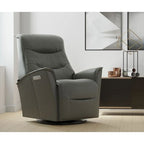 Leather Swing Recliner