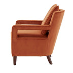 Velvet Accent Arm Chair