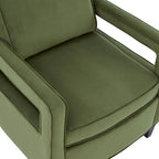 Velvet Accent Arm Chair