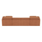 Celia Oversized Modular Sectional Fabric Sofa Set