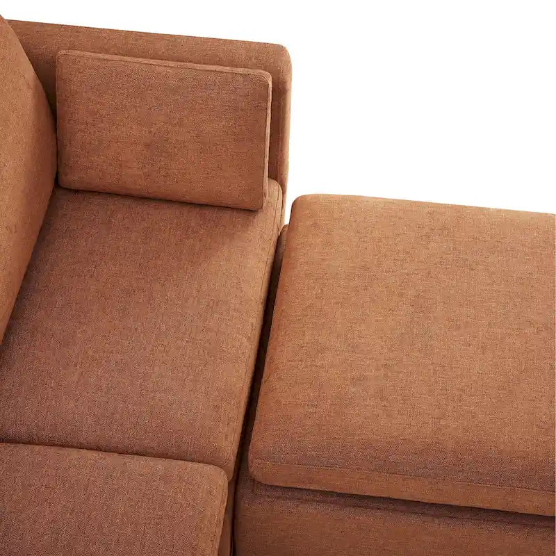 Celia Oversized Modular Sectional Fabric Sofa Set