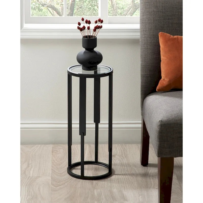 Kate and Laurel Ravalli Round Drink Table - 9x9x20