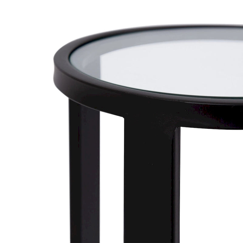 Kate and Laurel Ravalli Round Drink Table - 9x9x20