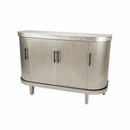 47.2-Inch Wooden Console Table & Coffee Bar Cabinet