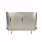 47.2-Inch Wooden Console Table & Coffee Bar Cabinet