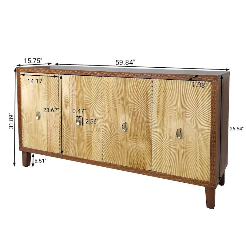 Multifunctional Accent Cabinet