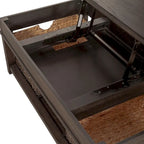 Mill Creek Peppercorn 3 Piece Lift Top Cocktail Table Set