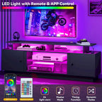 Moasis Modern TV Stand for TVs Up to 75 - 15.7D x 70W x 25.1H