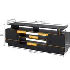 Moasis Modern TV Stand for TVs Up to 75 - 15.7D x 70W x 25.1H